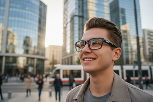 AI Smart Glasses Lifestyle Photo